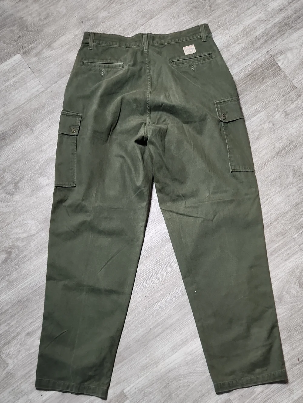 Vintage Polo Ralph Lauren Olive Green Cargo Pants - Relaxed Fit